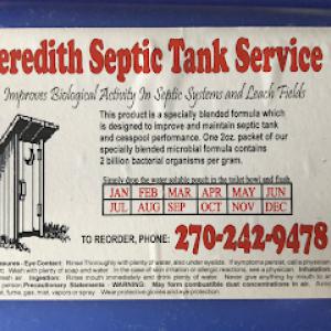 Meredith Septic Tank Service