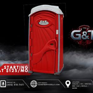 G & T Services L.L.C. Portable Restroom Rental