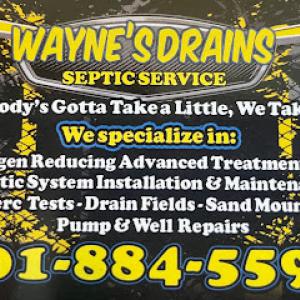 Wayne's Drains Backhoe & Septic Service