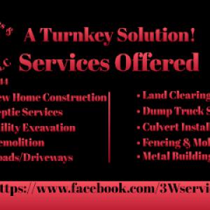 3W Services & Homes