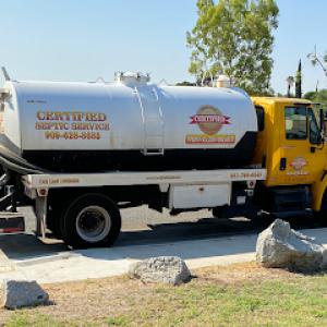 Certified septic service