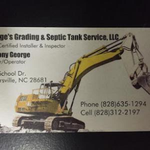 George's Grading & Septic Tank Service