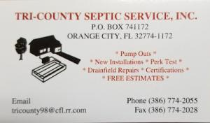 Tri-County Septic Services