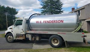 W E Fenderson Septic Pumping Service