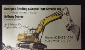 George's Grading & Septic Tank Service