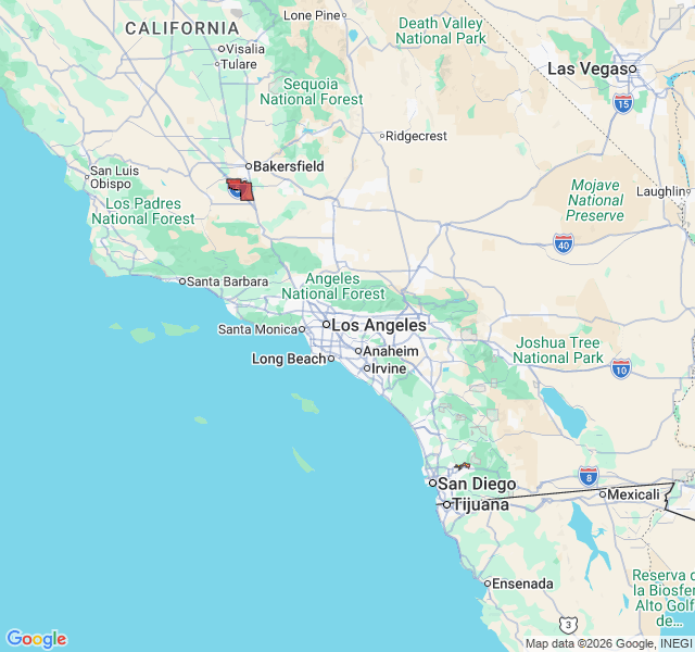Map of septic coverage in Lakeside, CA