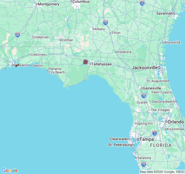 Map of septic coverage in Midway, FL