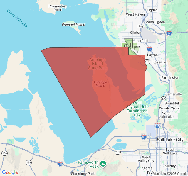 Map of septic coverage in Syracuse, UT