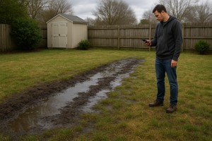 Saturated drain field