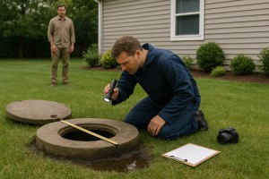 Septic inspection for home purchase
