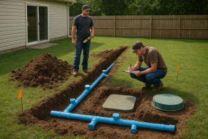 Septic system upgrade
