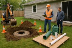 Septic tank replacement