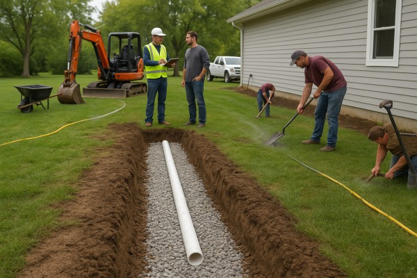 Drain field restoration