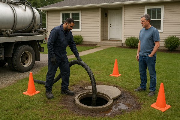 Emergency septic repair