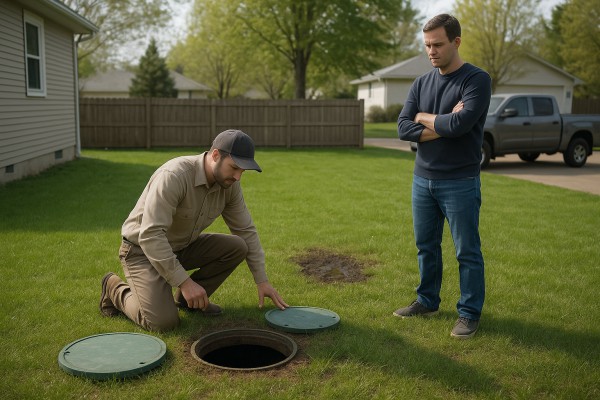 Septic compliance inspection