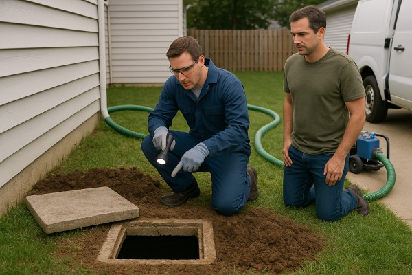 Septic tank repair