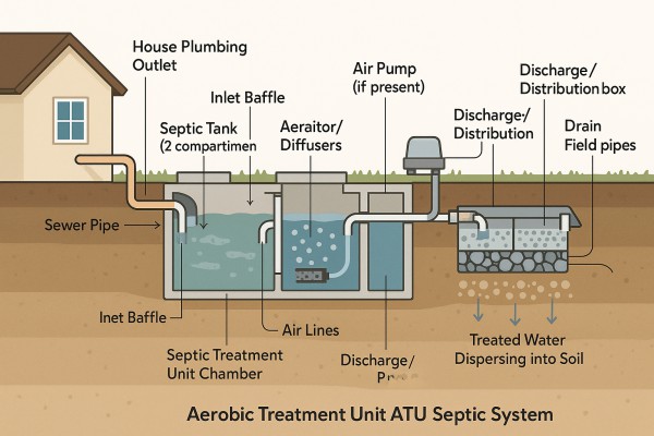 Aerobic treatment unit (ATU)